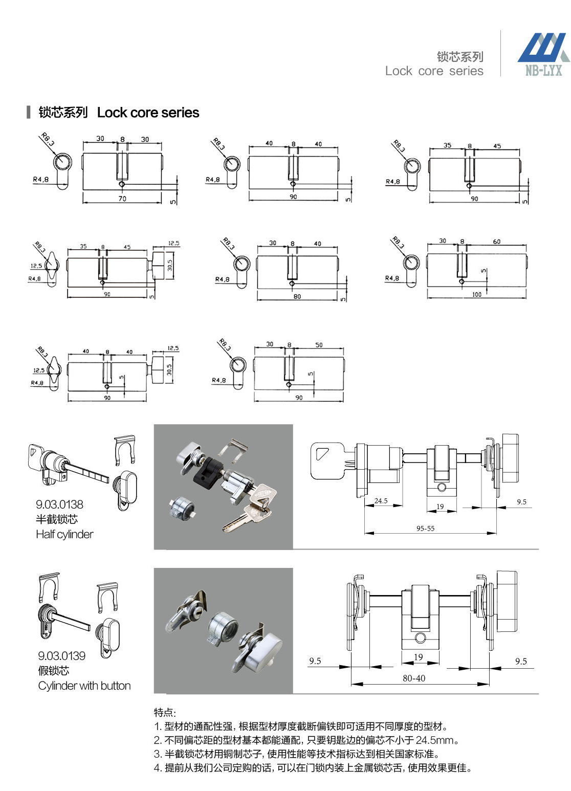 Cylinder dimensions and fitting geometry · AL · PDF 36 · right panel