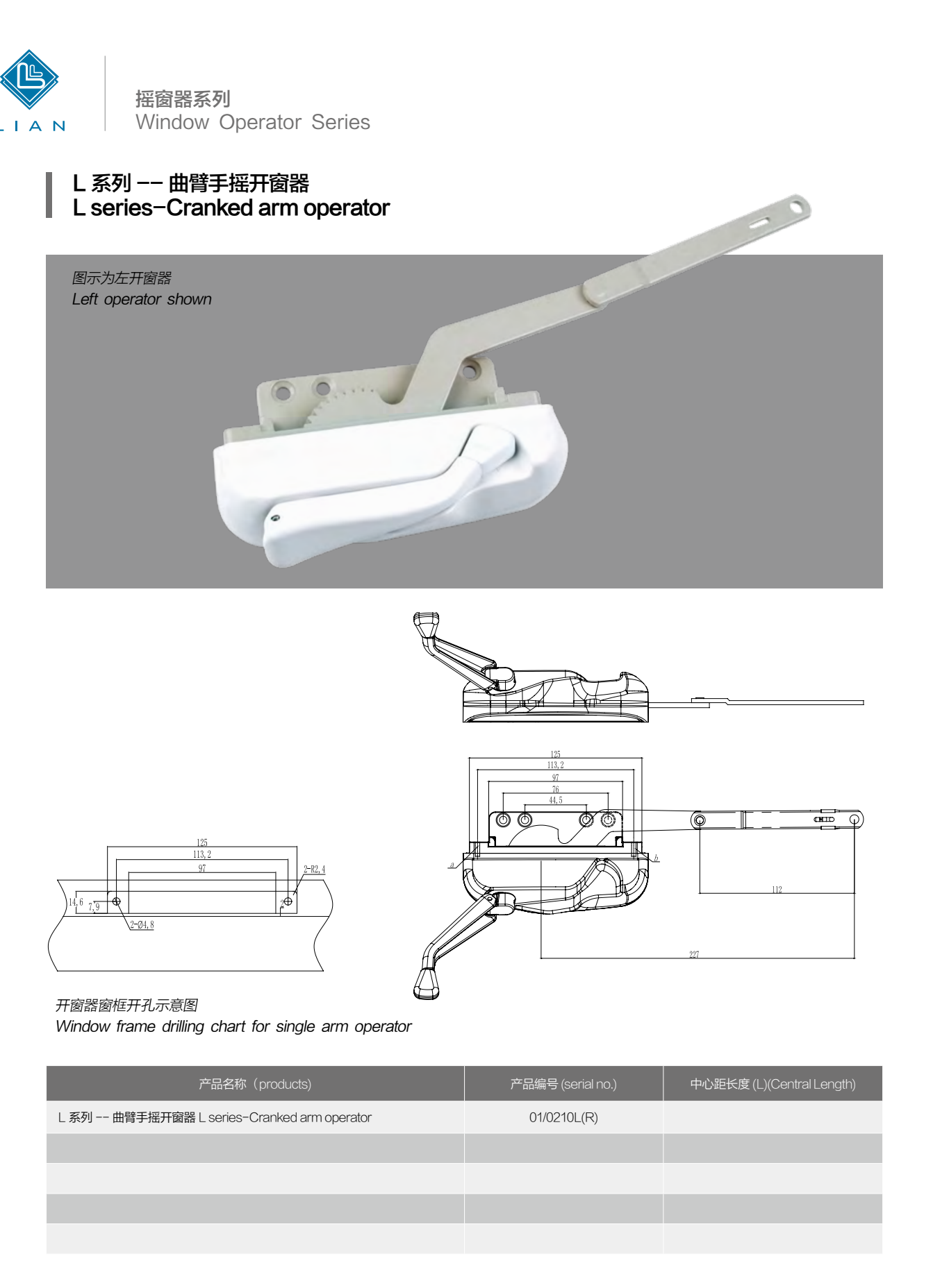 Operator-series designs, sizes and mating geometry · OP · PDF 19 · left panel