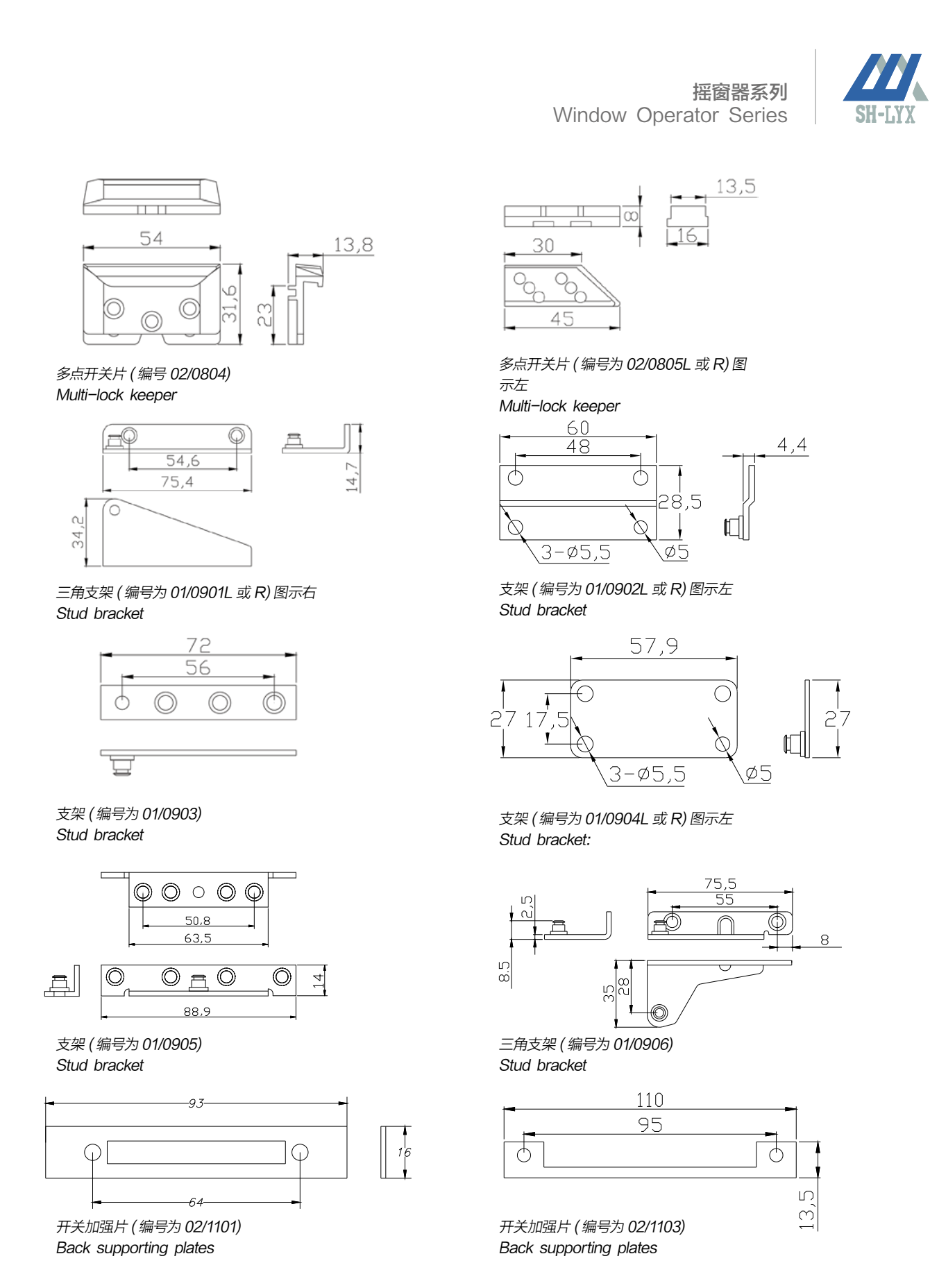 Operator-series designs, sizes and mating geometry · OP · PDF 34 · right panel