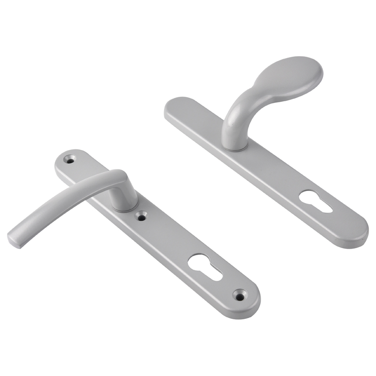 Lever/pad backplate handles