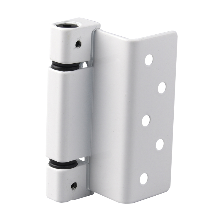 Offset-leaf door hinge