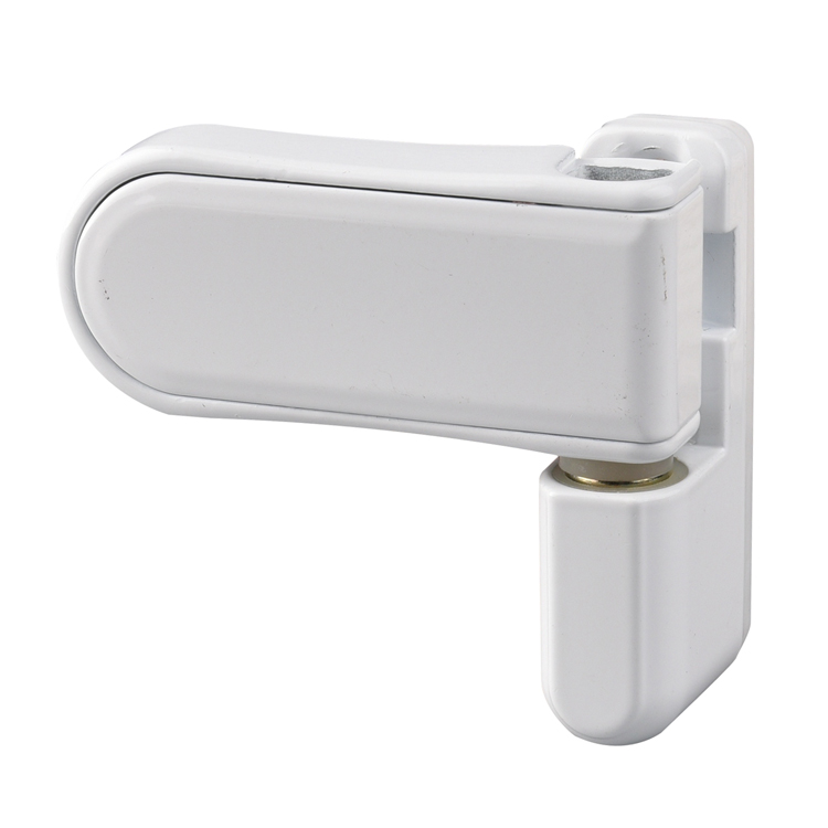 Flag door hinge