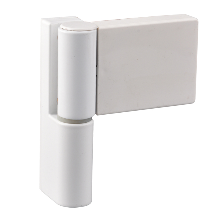 Square flag door hinge