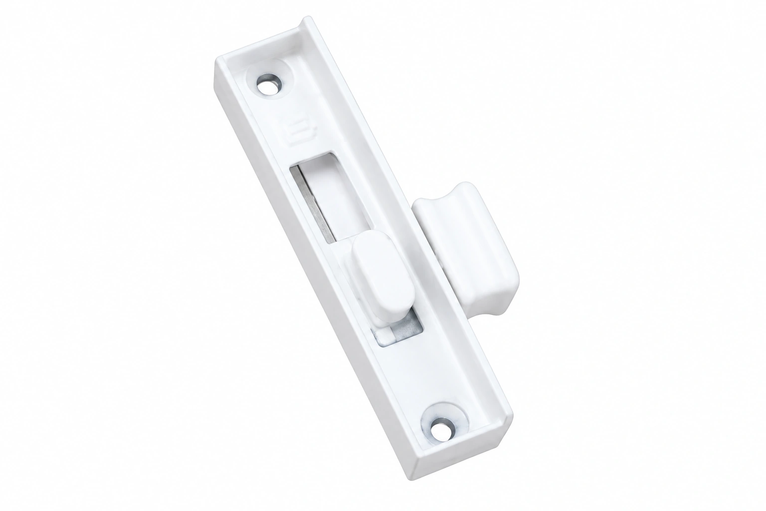 Single-point lock (slide catch)