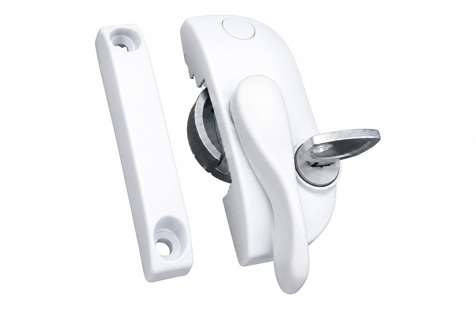American lock with key