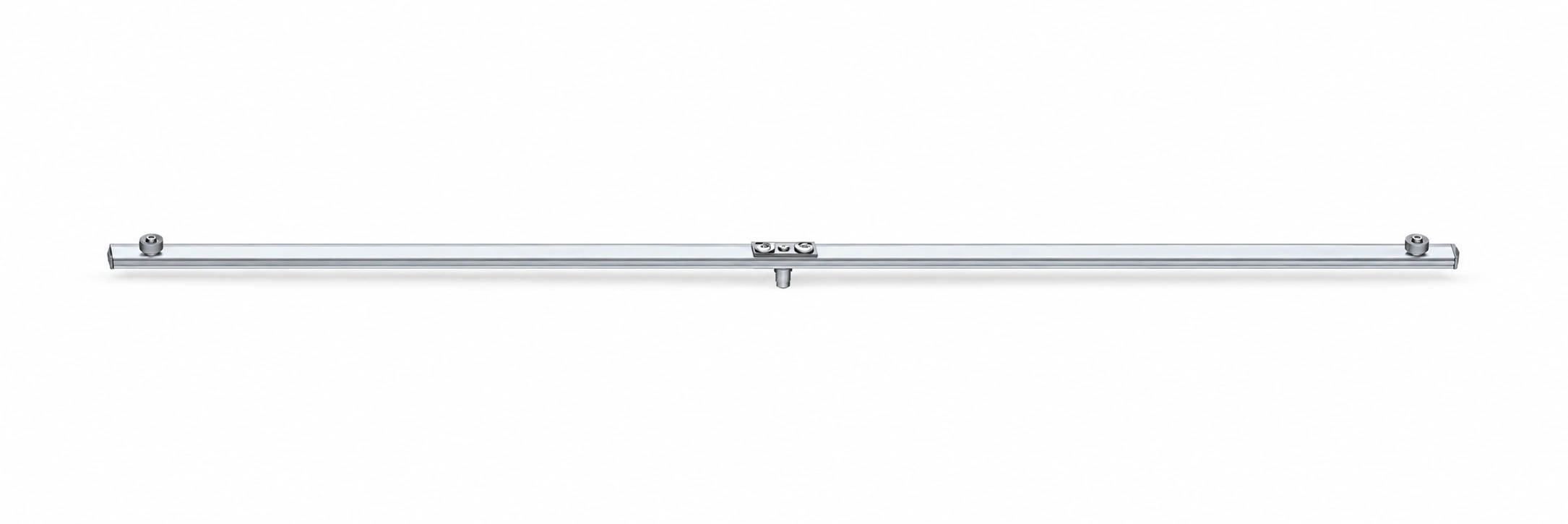 Standard-notched aluminum outward transmission bar