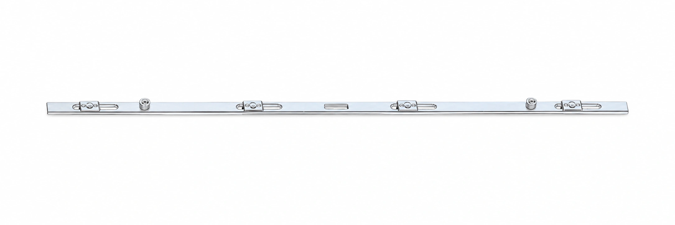 Aluminum square-notch transmission bar