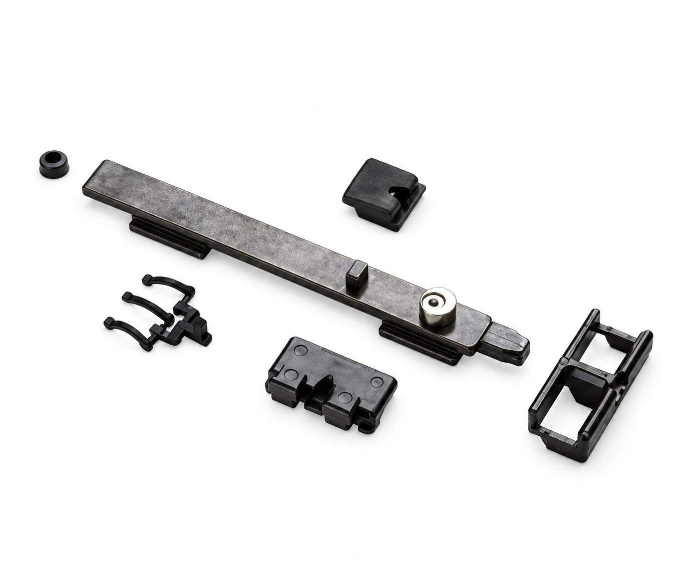 Locking bolt and keeps — configuration 3