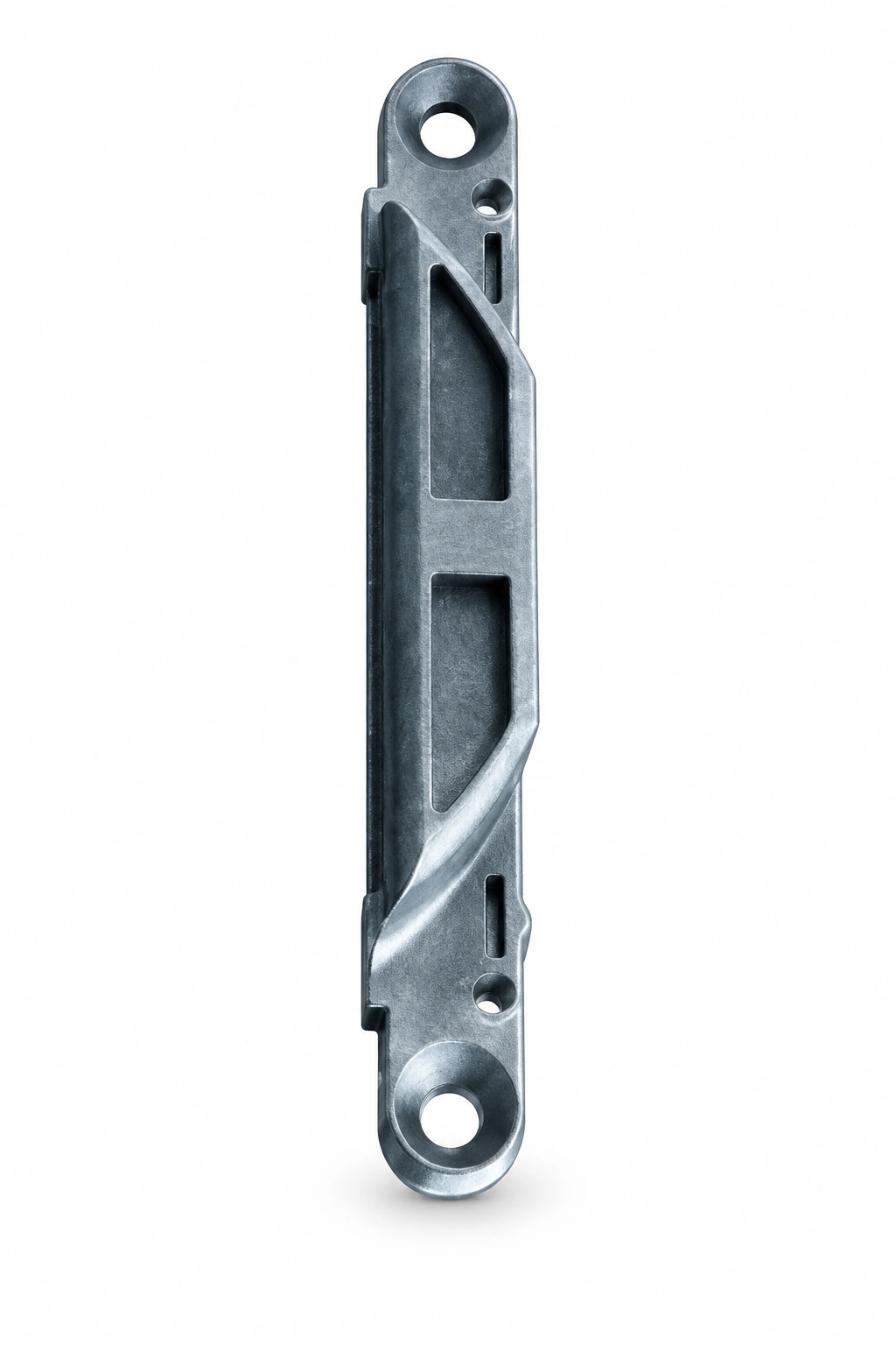 Open-backed window handle base