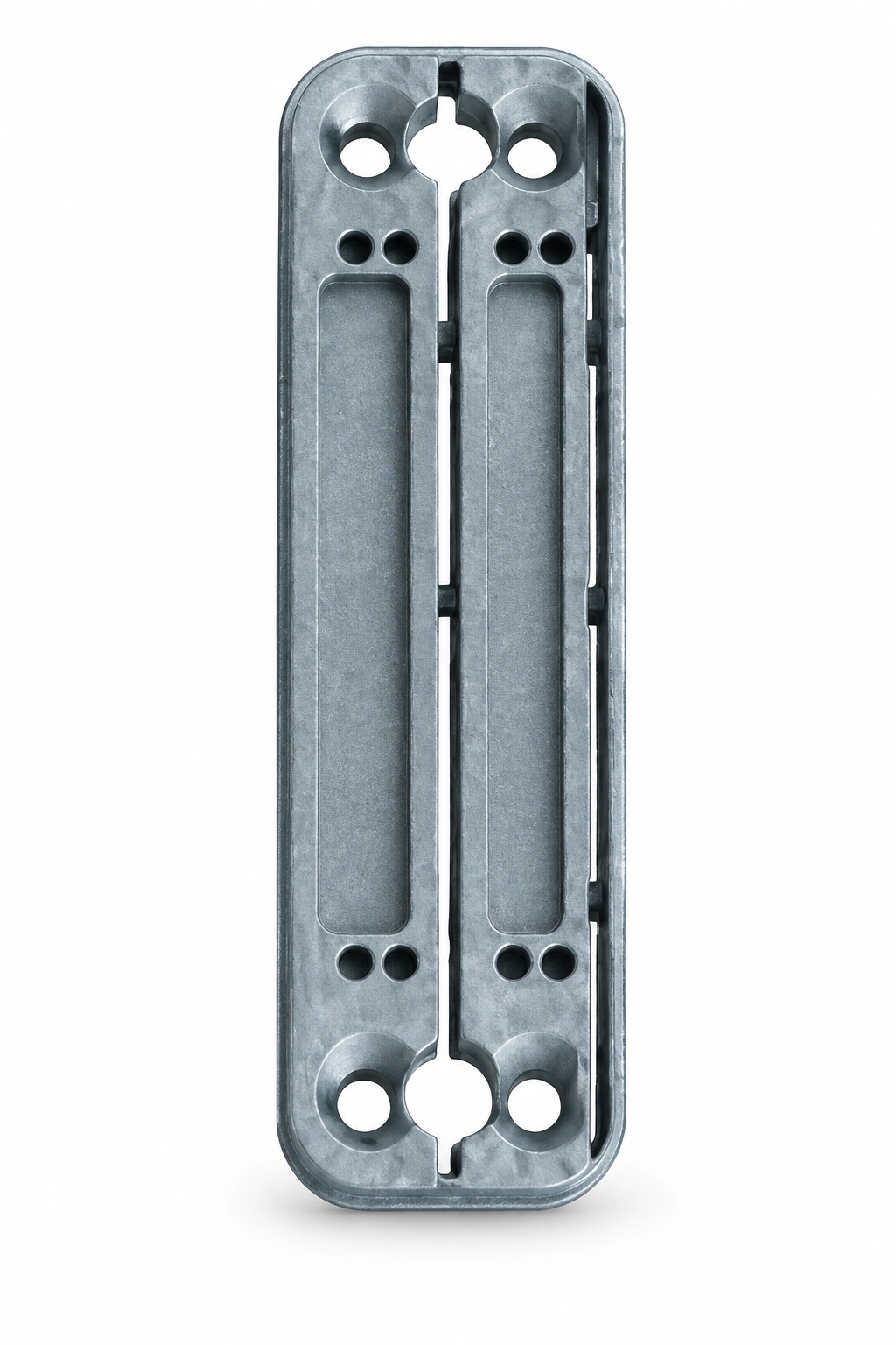 Ribbed window handle base