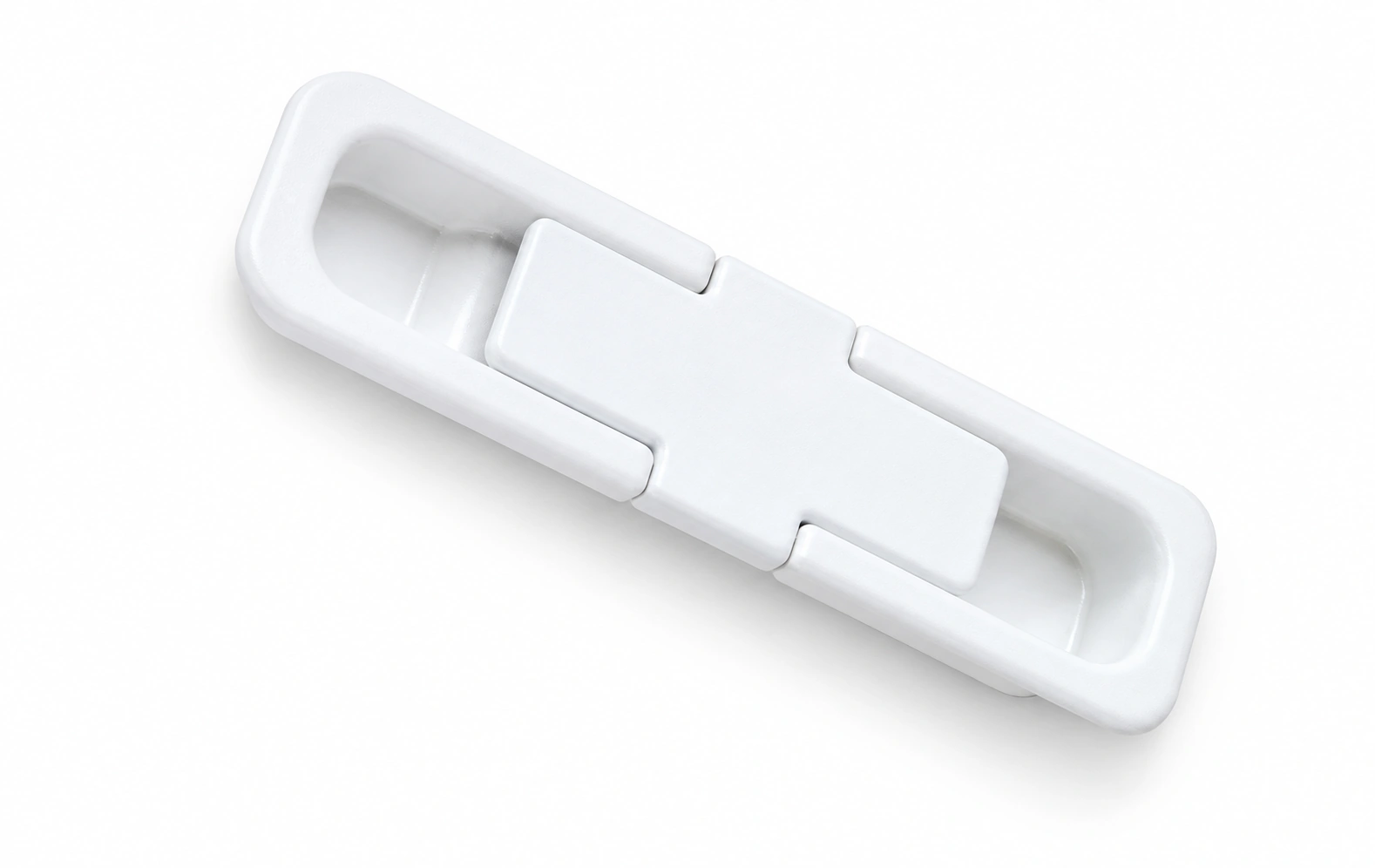 Built-in handle (buttonhole handle)