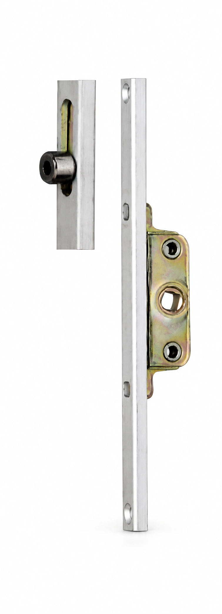 Aluminum double-piece transmission