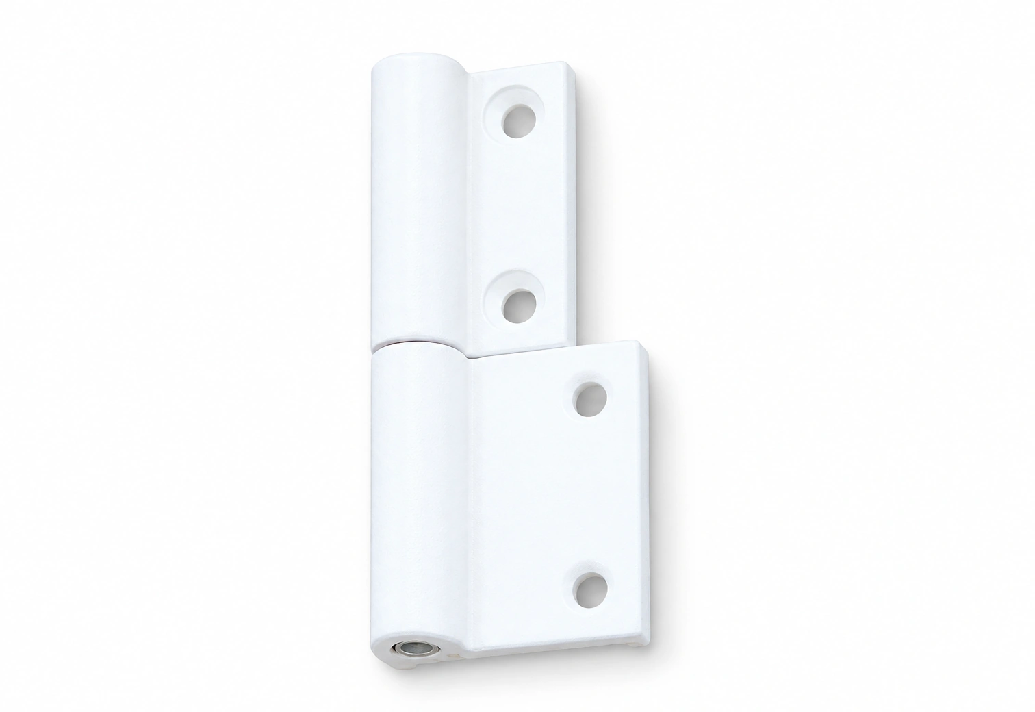 Aluminum screen window hinge